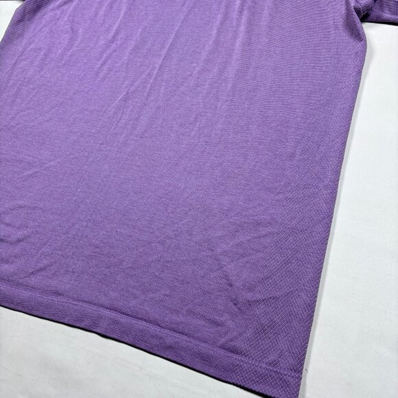 Uniqlo Dry-Ex Ordor Control Cool to The Touch Purple Performance T-Shirt Mens L - Picture 11 of 11